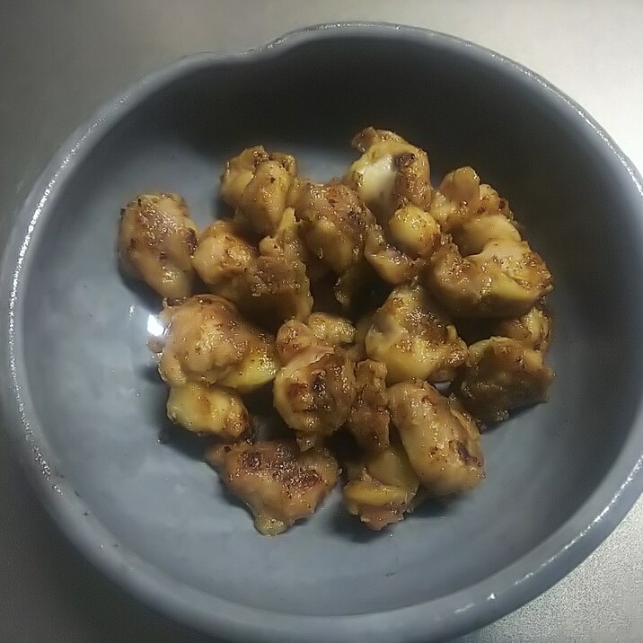 簡単にできる鳥軟骨のカレー風味から揚げ